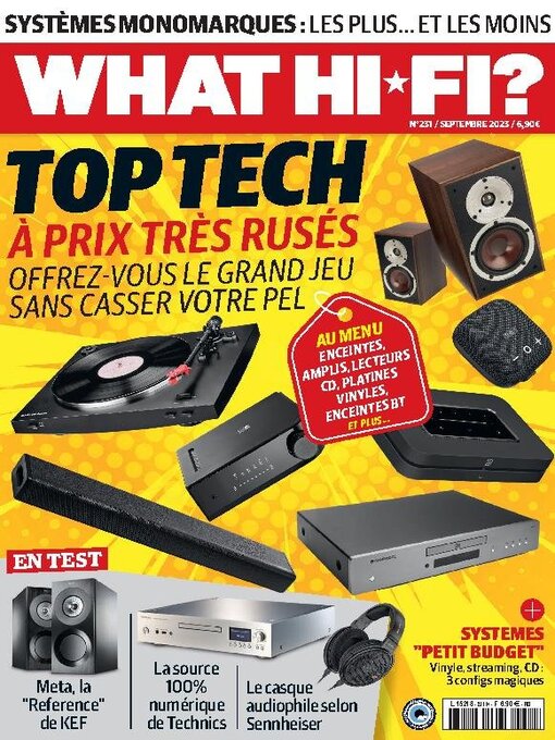 Title details for What Hifi France by MEDIARECLAME - Available